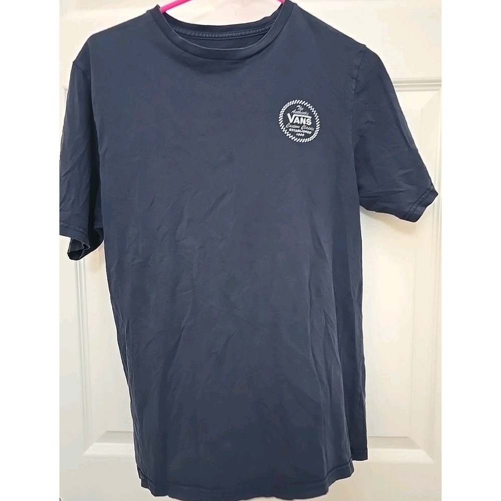 Boy's Vans Short Sleeve T-shirt Youth XL (14+) Dark Blue